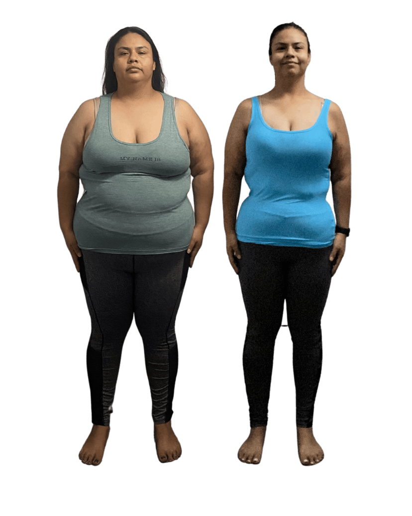 Jackie's transformation results
