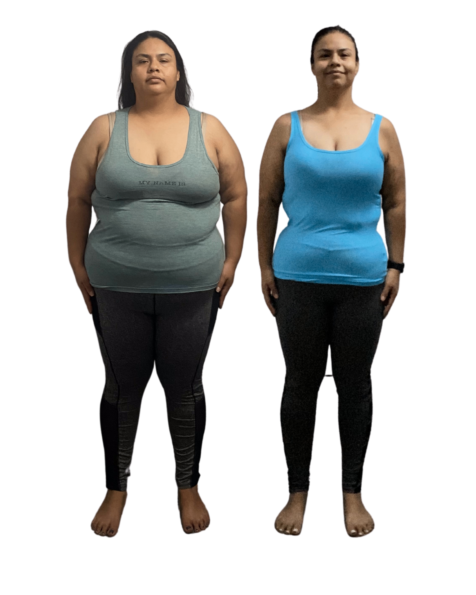 Jackie's transformation results